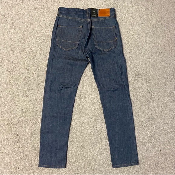 SOLD! New SCOTCH & SODA Men’s Lot 22 Dean Raw Italian Selvedge Loose Tapered Fit - Picture 10 of 14